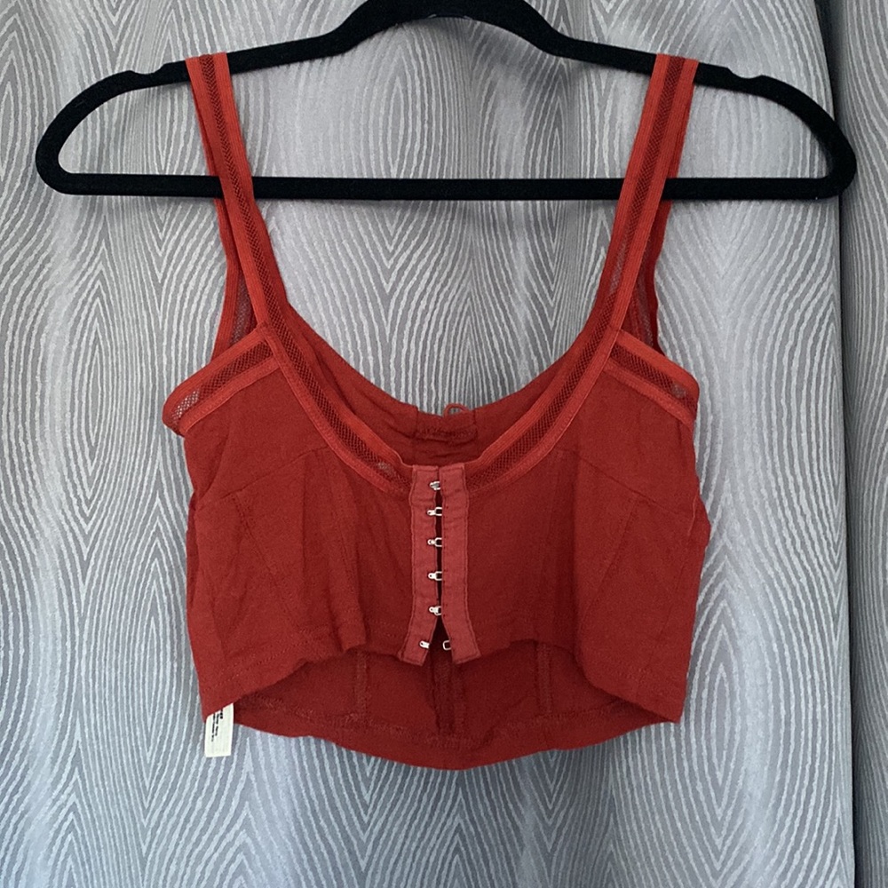 Rust Crop Top - Picture 2 of 4